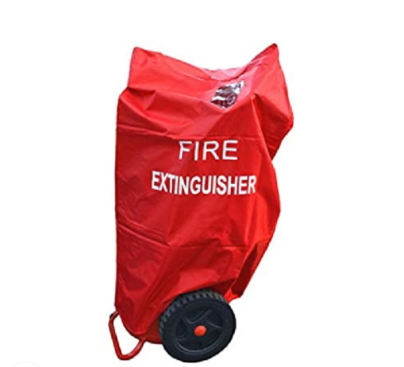 Buy Fire Extinguisher Cover For 50kg Trolley Type Extinguihser With 116*72 Cm Size at wholesale prices