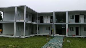 China Custom Expandable Flat Pack Container With Durable Structures Stylish Design on sale