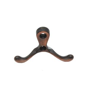 Red Antique Copper Wall Hook Furniture Hardware Double Hooks
