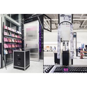 Quality Waterproof Stainless Steel Display Racks Space Saving Design for sale