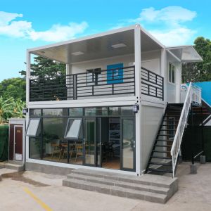 Zontop High Quality Two Storey Three Bedroom Luxury Living Container House