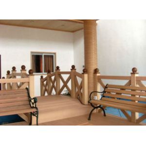 WPC Hollow / Solid Profile Production Line , WPC PP / PE Handrail Profile