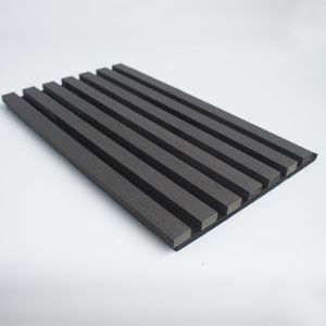 China Fashion 12mm MDF Wooden Wall Slat Panels Sound Proof on sale