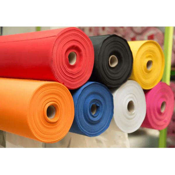 Customized Color TC Polyester Cotton Plain RFD Canvas Fabric for Shopping Bags and Tents