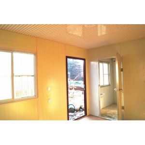 Fire Proof Flat Pack Container House Stable Steel Structure Recyclable Material