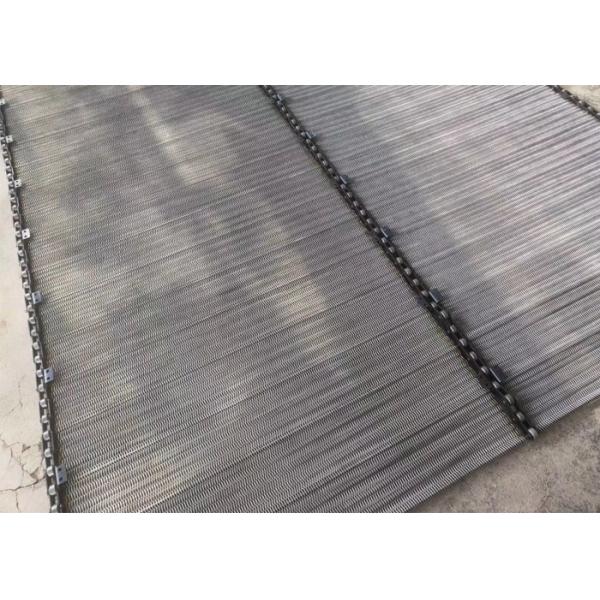 316l Stainless Steel Chain Mesh Conveyor Belt For French Fries Baking Oven