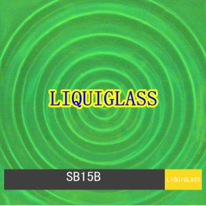 Printed EVA Laminated Glass 11.5mm Liquid Stereoscopic Effect Pattern