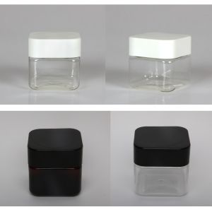 Odorless Square Clear Plastic Containers 17.6oz Dried Fruit Scented Tea 1000pcs