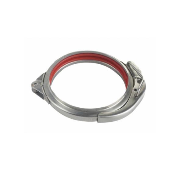 Buy 200mm OEM Galvanised Tube Clamps In Dust Extraction System at wholesale prices