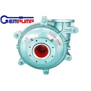 Diesel Waste Water Horizontal Slurry Pump 5 Vanes Single Suction