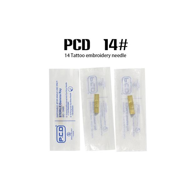 Buy Safe Clean Microblade Needles 14 Pin Eyebrow Embroidery Tattoo Blade at wholesale prices