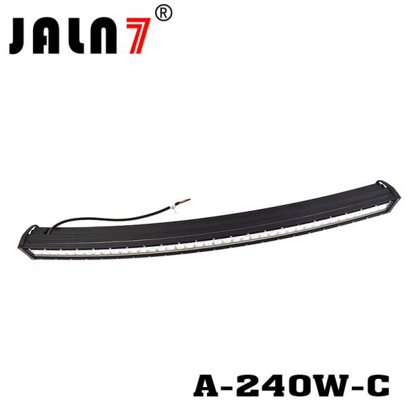 LED Light Bar JALN7 41.5Inch 240W Curved Spot Flood Combo LED Driving Lamp Super Bright Off Road Light LED Work Light