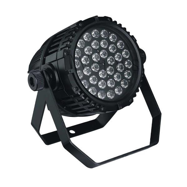 Buy 3W X 36W LED Par Can Lights RGB Color Mixing Waterproof IP65 Wash Stage Effect at wholesale prices