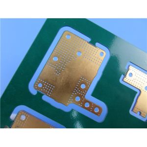 TC350 PCB Woven Fiberglass Reinforced Immersion Gold Pcb 60mil Double Layer