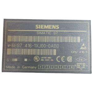 Quality SIEMENS 6ES7416-1XJ00-0AB0 SIMATIC S7-400, CPU 416-1 CENTRAL PROCESSING UNIT WITH: MULTI-POINT MPI INTERFACE 512 KB WORK for sale