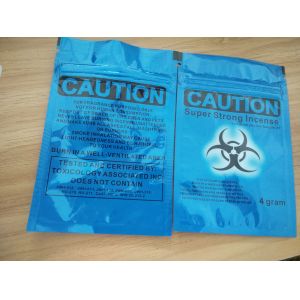 1G 3g 4g 5g 10 gram bags of Herbal Incense Packaging , Small k Spice Bag