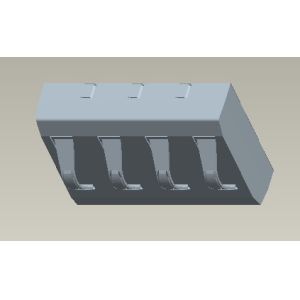 3.0AMP Pitch 4.00mm Battery Connector 2-6Pin SMT Type With Pegs