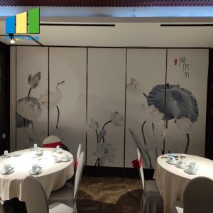 Banquet Hall Acoustic Soundproof Retractable Movable Partition Walls For