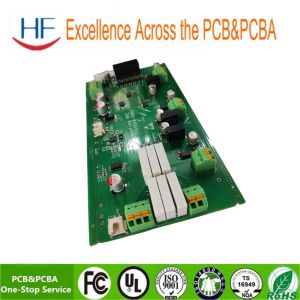 Custom OEM PCB Assembly Service with ENIG Surface Finishing and Green Solder