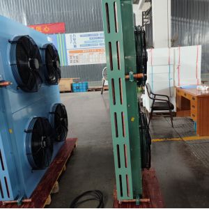 H Series Vertical Side Mounted Cold Room Condenser Inside Splice