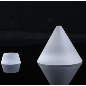 Customized Chemical Fused Quartz Glass Cone Without Surface Coating