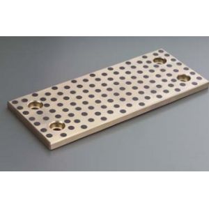 Bronze Material Oilless Bushes With Oil Impregnated Graphite Plugs