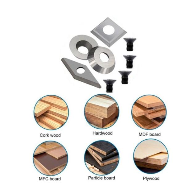 Buy Square Shape / Carbide Woodturning Cutters for Most Woodturning Tools at wholesale prices