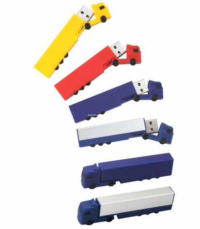 Buy Plastic truck usb /Logistic truck USB at wholesale prices
