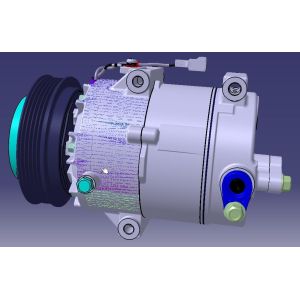Quality Automotive HB17G Electric Denso Ac Compressor for sale