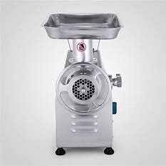 Cast Iron 3.3lb/Min Stainless Steel Knife Automatic Meat Grinder Machine