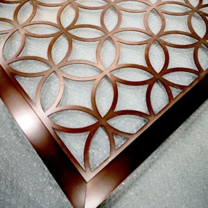 Modern furniture aluminium wall dividers soundproof partition screen