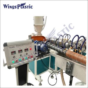 Plastic Pvc Spiral Suction Hose Pipe Extruder Making Machine Extrusion
