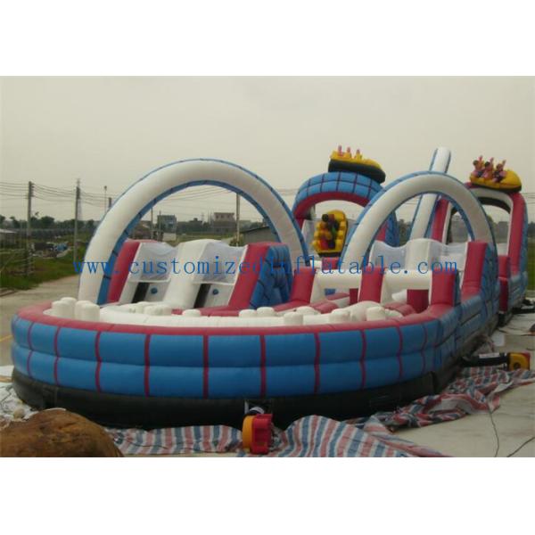 Giant Inflatable Amusement Park With Large Roller Coaster for Activities Entertainment