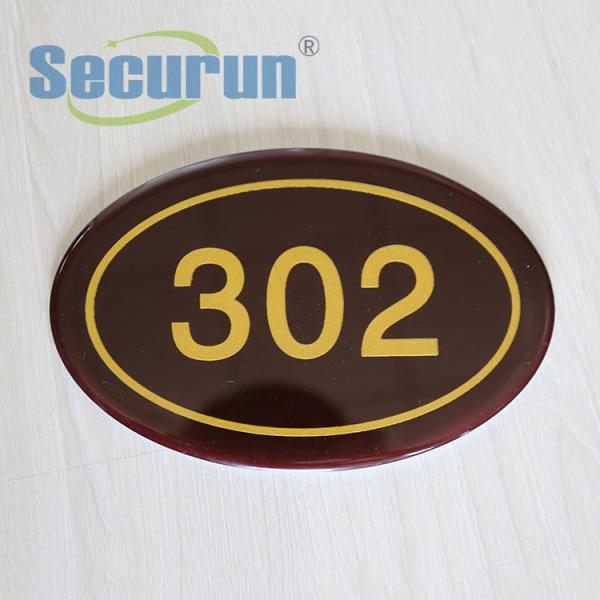 Buy Acrylic Reflective House Numbers Signs Laser Engraved ODM at wholesale prices