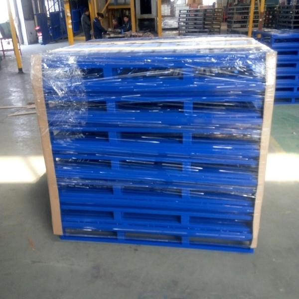 Heavy duty Galvanized Stackable Steel Pallets 2 - Way / 4 - Way Standard 1200 x 1000