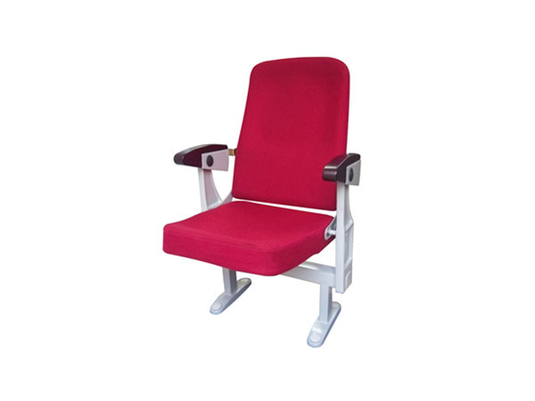 Buy Wooden Arm Flame Retardant Folding Auditorium Chairs Theater Furnitures at wholesale prices