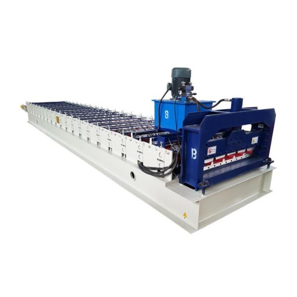 Buy Selflock Aluminium 6kw Roofing Sheet Roll Forming Machine at wholesale prices