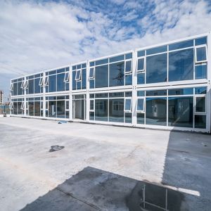 Customized Color High Density Modern Fast Assembly Flat Pack Container House