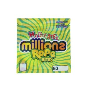 Durable 3 Side Seal Bag Recyclable For Candies Packaging