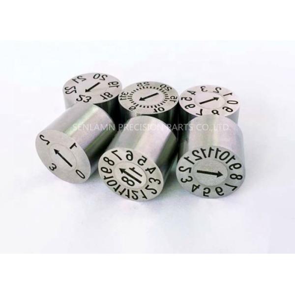 Buy Stainless CNC Machine Process Injection Molding Date Stamps Recycling Date Insert at wholesale prices