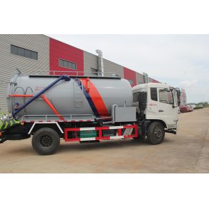 Dongfeng 4x2 Cleaning Suction Truck Manual Transmission Gross Vehicle Weight