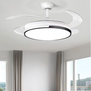 China Factory Intelligent Led Ceiling Fan Modern Decorative 3 Color Led Light Smart Remote Control Invisible Ceiling Fan on sale China Factory Intelligent Led Ceiling Fan Modern Decorative 3 Color Led Light Smart Remote Control Invisible Ceiling Fan on sale
