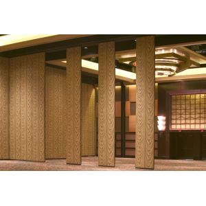 Quality Hanging System Operable Movable Partition Walls MDF + Aluminum Material for sale