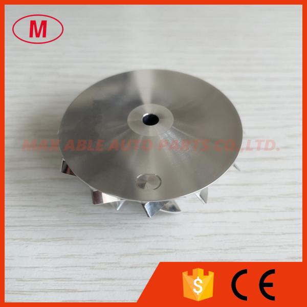 TD04HL 15T 49189-43500 41.95/56.02mm 6+6 blades Turbocharger milling/aluminum 2618 /Billet compressor wheel for 49189-00