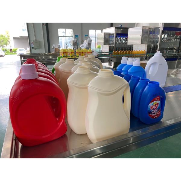 4kw Plastic Bottle Filling Machine 1000ml Dishwasher Inline Bottle Filler