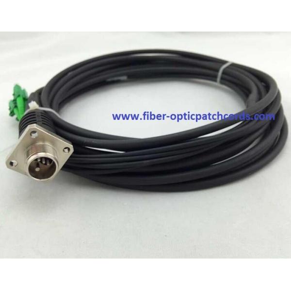 ODC To LC/APC 4core Fiber Optic Patch Cord , Outdoor Waterproof Single Mode Fiber Optic Cable ODC-LC 4fiber
