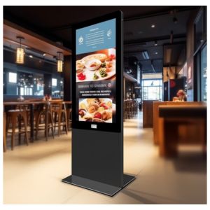 55 Inch Waterproof LCD Advertising Player Digital Signage Outdoor Stand Screen