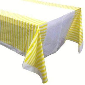 PE Plastic PEVA Disposable Plastic Tablecloths Gravure Printing