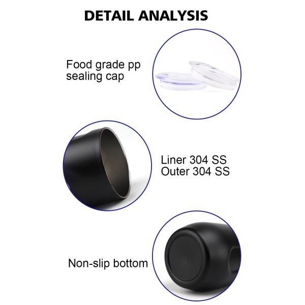 Feiyou Hot Selling Cups Double Wall Stainless Steel Wine Tumbler Glitter Egg Shape Mugs With Sliding Lid 380ml