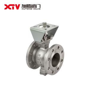 Quality ANSI CLASS 150-900 Nominal Pressure Pneumatic Actuated Fixed Ball Valve for Household for sale